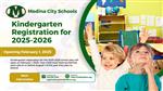 Kindergarten Registration 2025-2026 Flyer Image